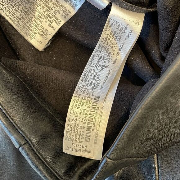 Zara Size XL faux leather pants - Picture 4 of 7